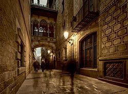 Attractions in Barcelona - Barri Gotic