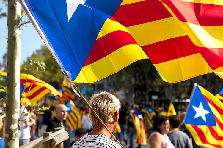 Fight for independence in Catalonia