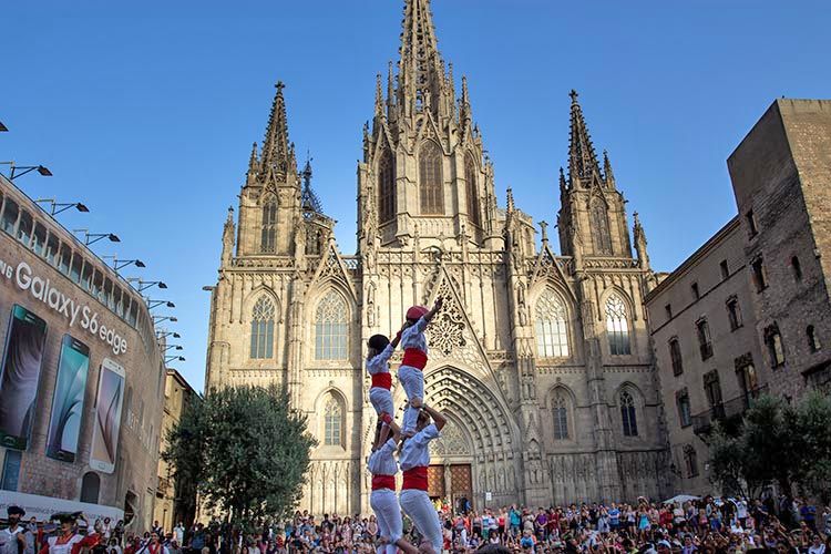 Festa Catala - Catalan Festival in Barcelona