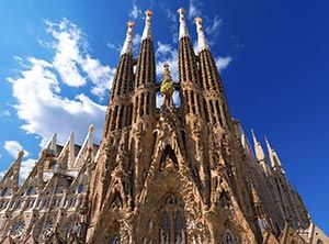 La Sagrada Familia is the top attraction in Barcelona