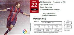 Tickets FC Barcelona - Real Madrid, El Classico